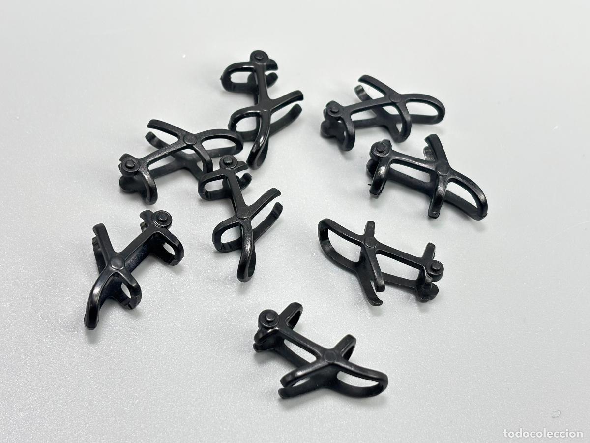 Playmobil: Playmobil lote bocado caballo negro oeste medieval