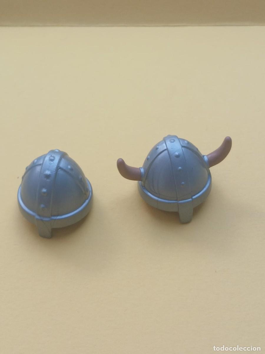 Playmobil: Playmobil pareja de cascos
