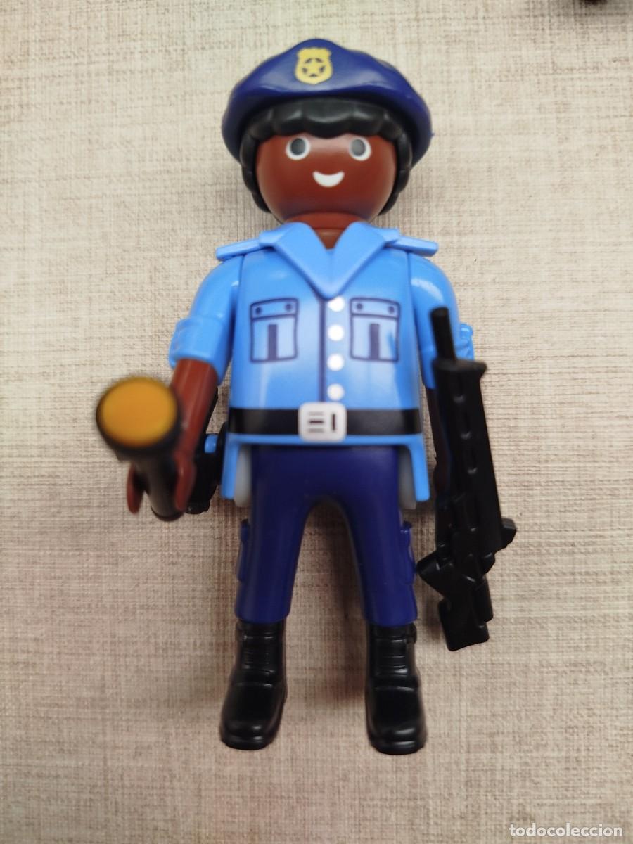 Playmobil: Playmobil polic&iacute;a moreno