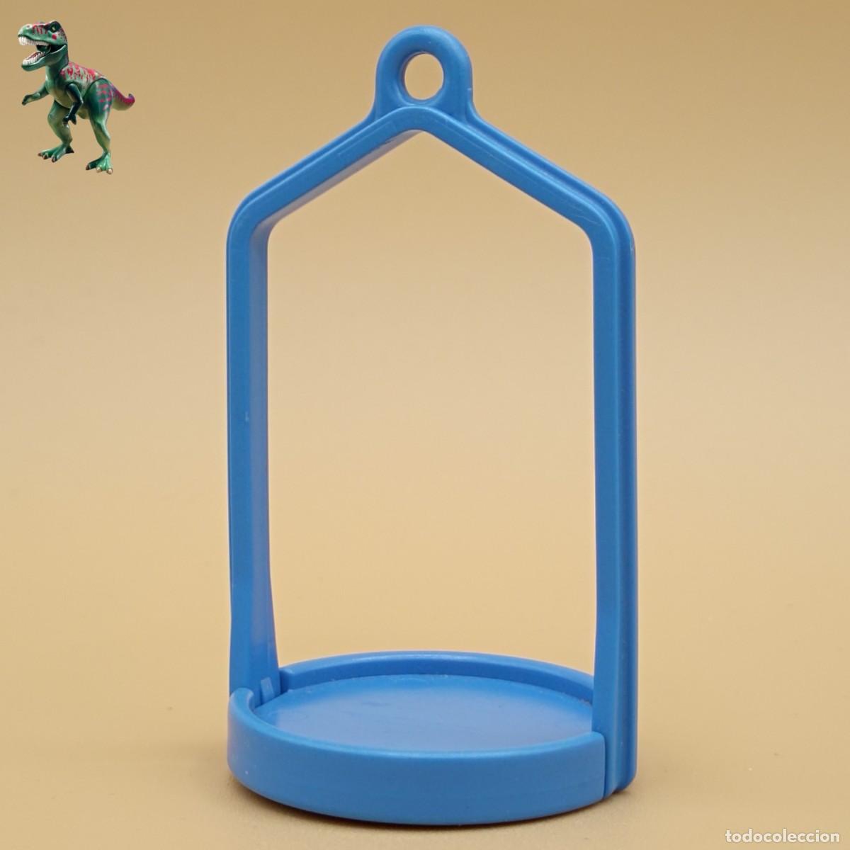 Playmobil: Playmobil plataforma de carga azul elevador montacargas polea granero granja rancho 3072 3909