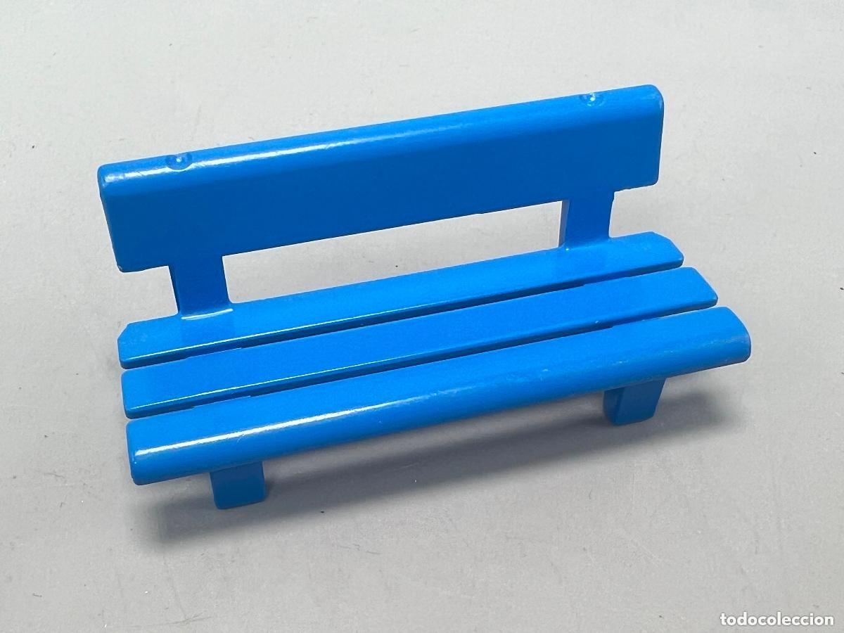 Playmobil: PLAYMOBIL Banco Azul Silla Asiento Granja Parque Infantil 3072 4851 5568 7935