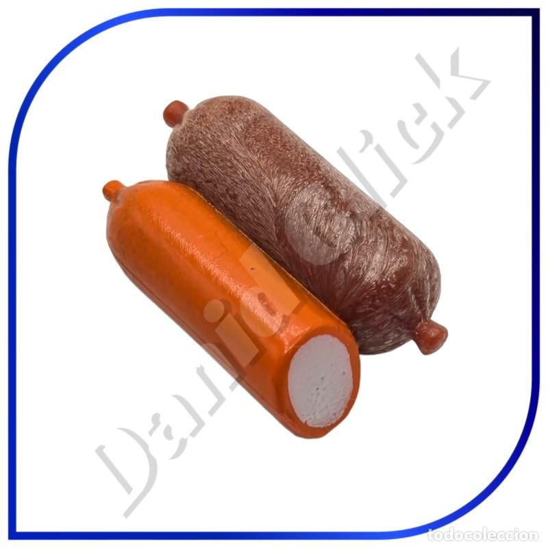 Playmobil: PLAYMOBIL SALAMI SALCHICH&Oacute;N CHARCUTERIA COMIDA BEL&Eacute;N