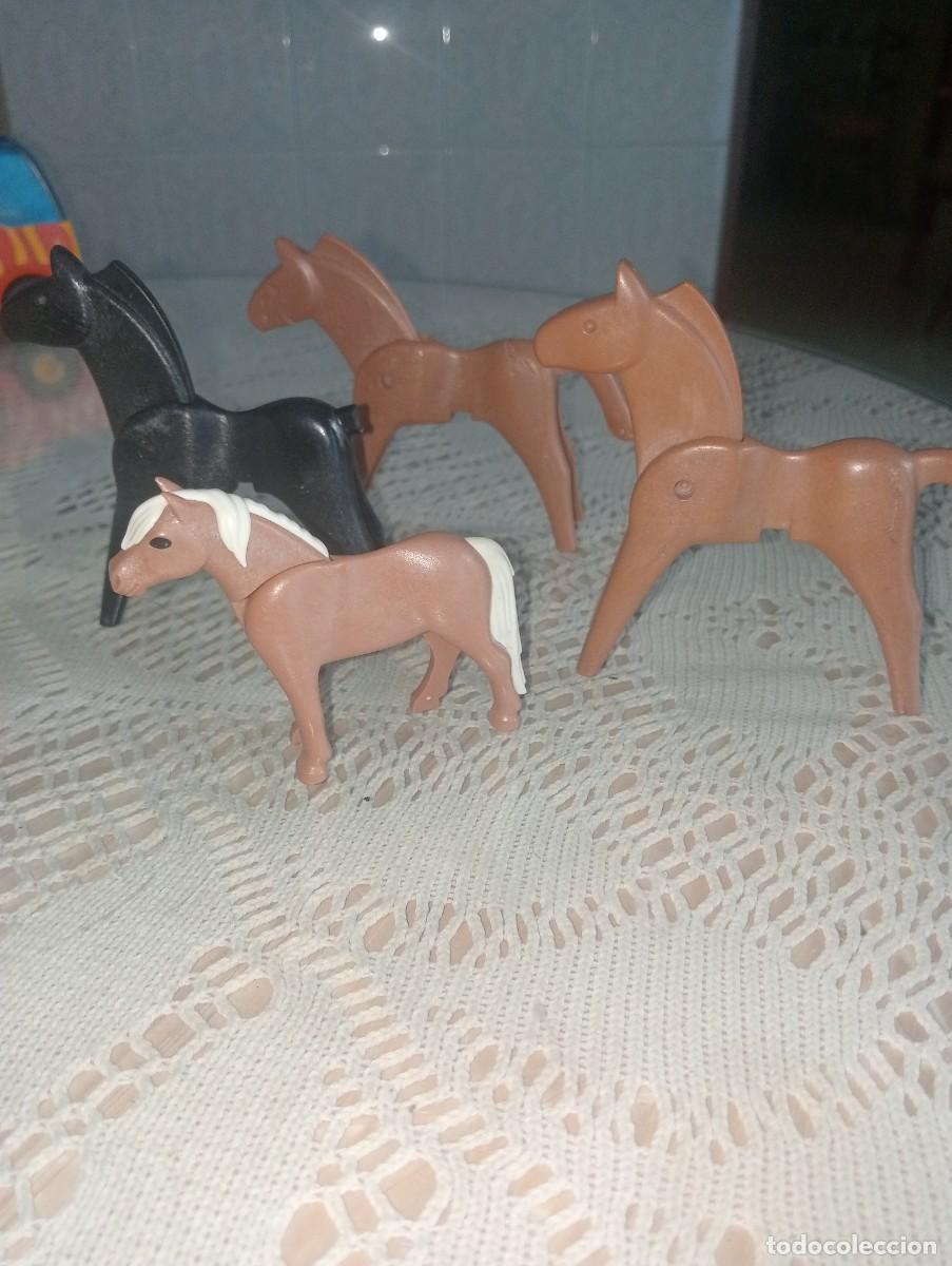 Playmobil: Caballos Playmobil a&ntilde;os 70
