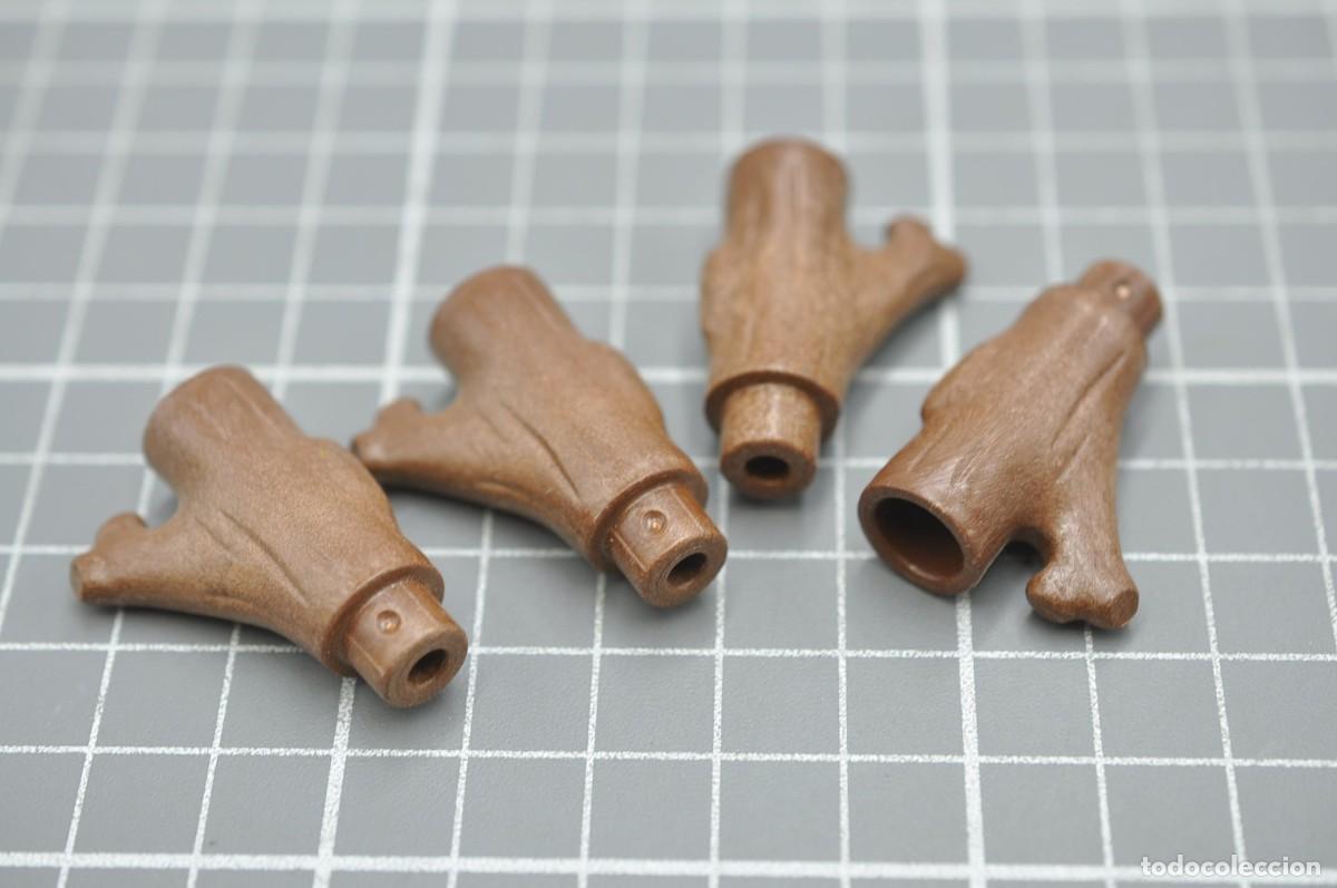 Playmobil: wsk077 Playmobil, 4 bases tronco