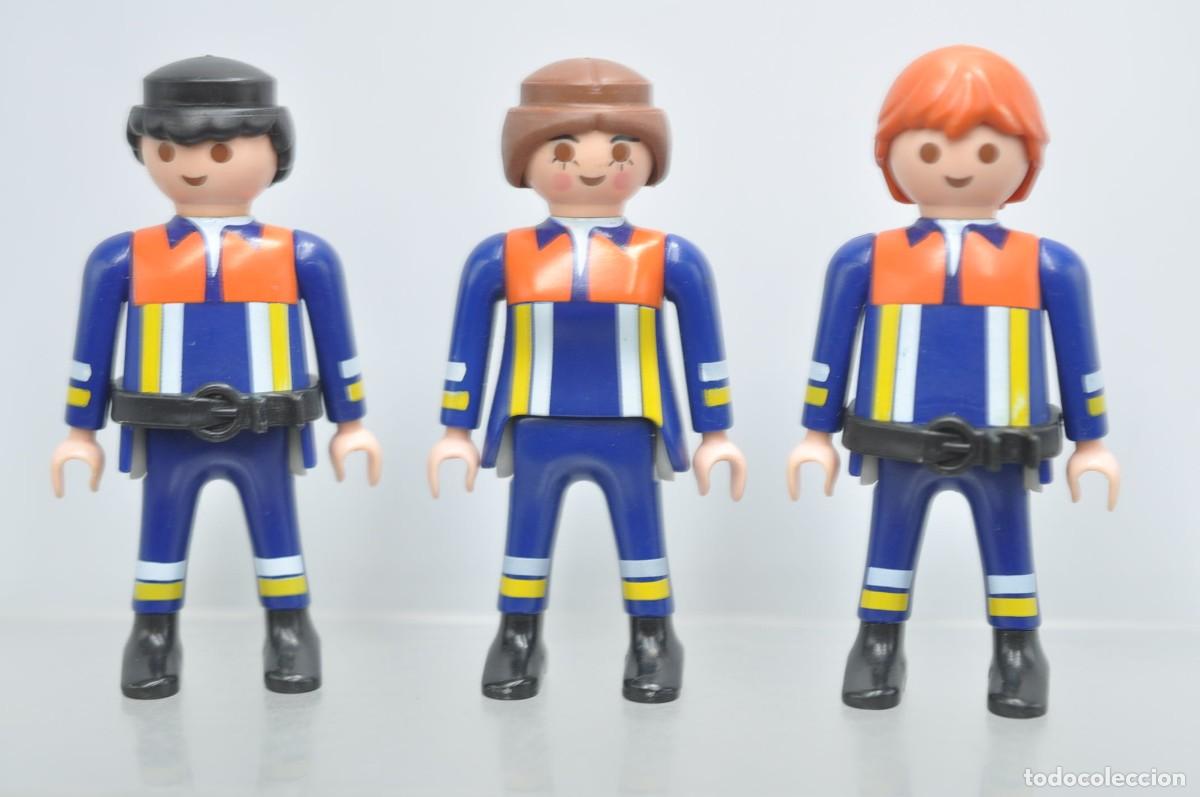 Playmobil: wsk077 Playmobil, figura 3 bomberos