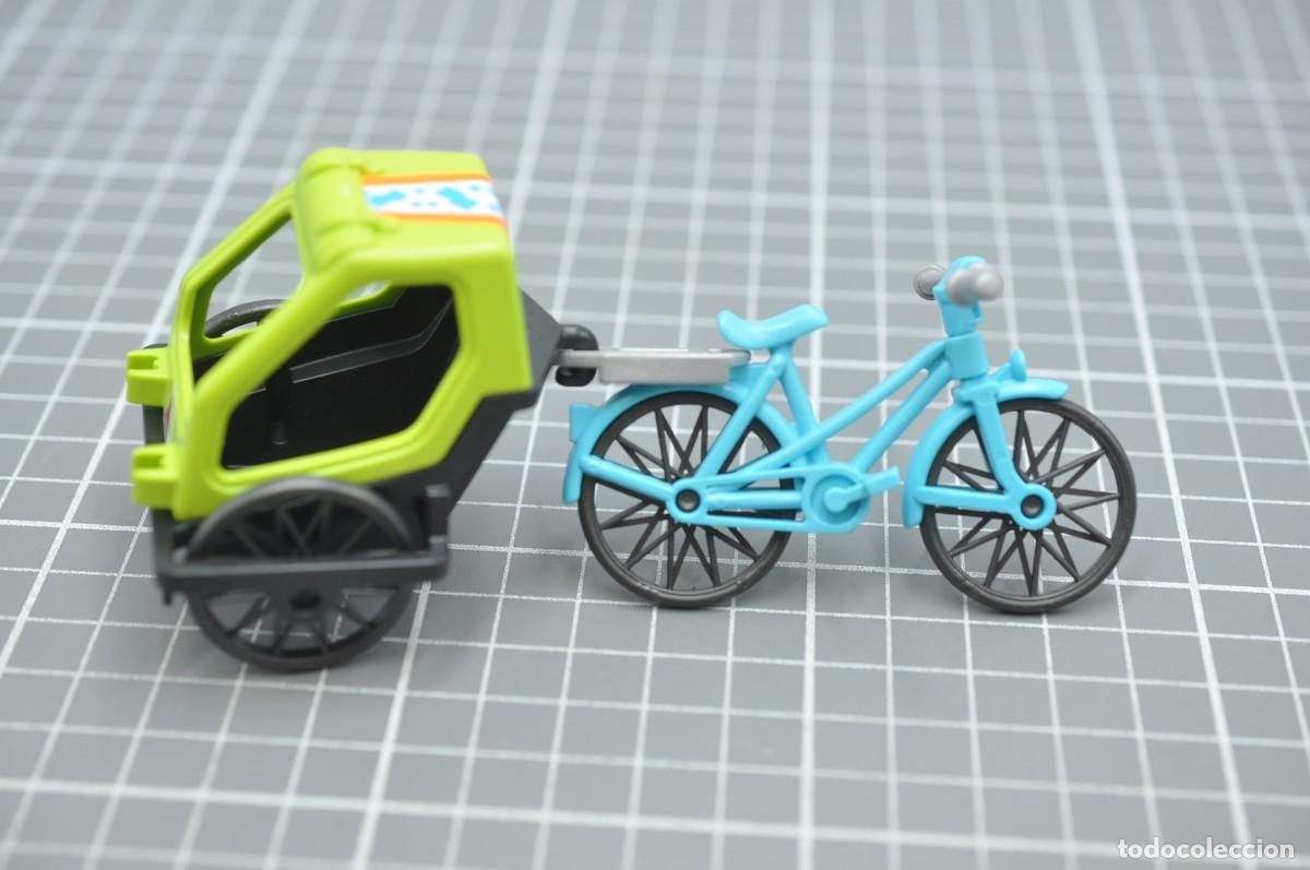 Playmobil: wsk077 Playmobil, bicicleta y remolque
