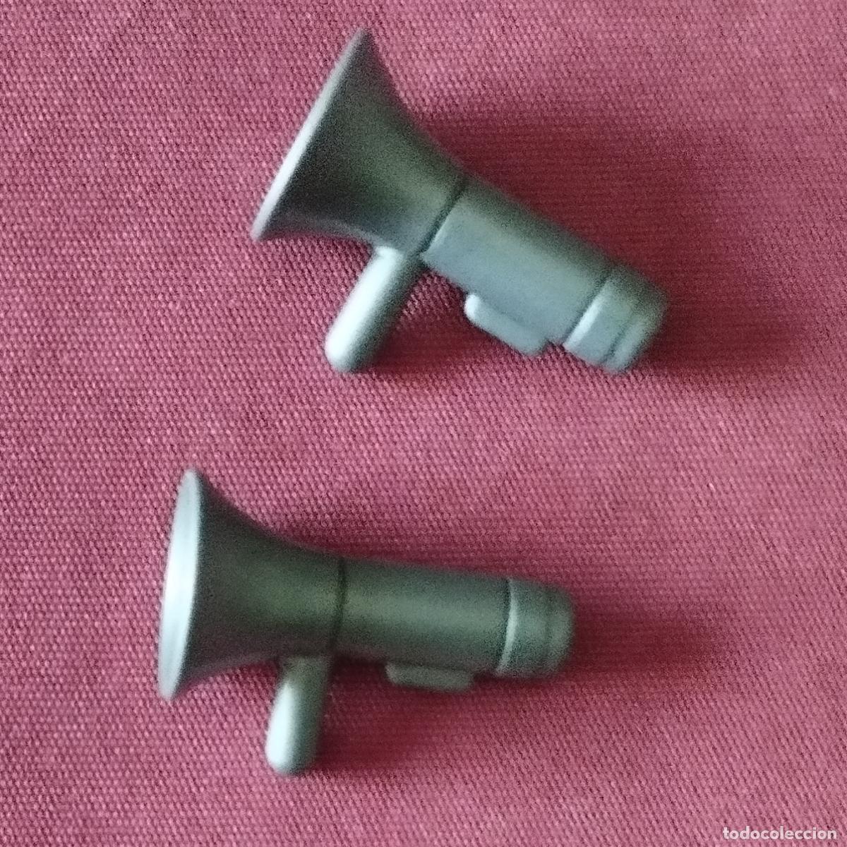 Playmobil: 2 MEGAFONOS - GRIS - ALTAVOCES - PLAYMOBIL