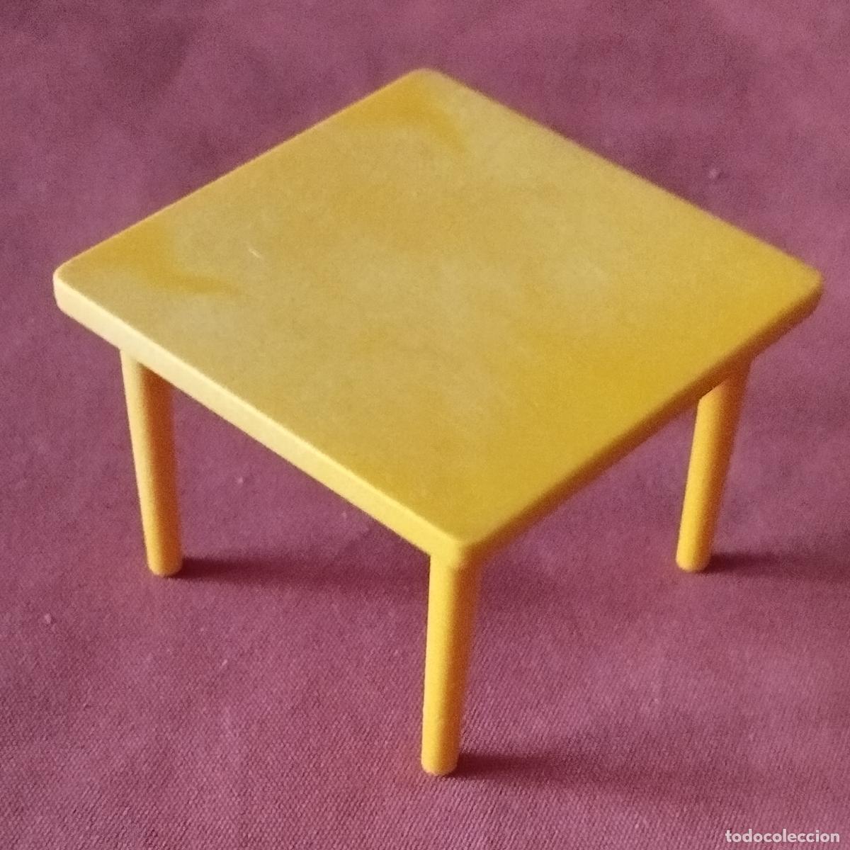 Playmobil: MESA - AMARILLO ANARANJADO - MOBILIARIO - PLAYMOBIL
