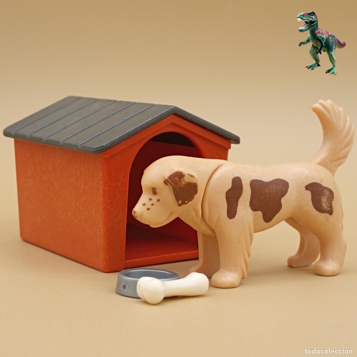 Playmobil: Playmobil caseta con perro san bernardo mastin mascota 3005 3337