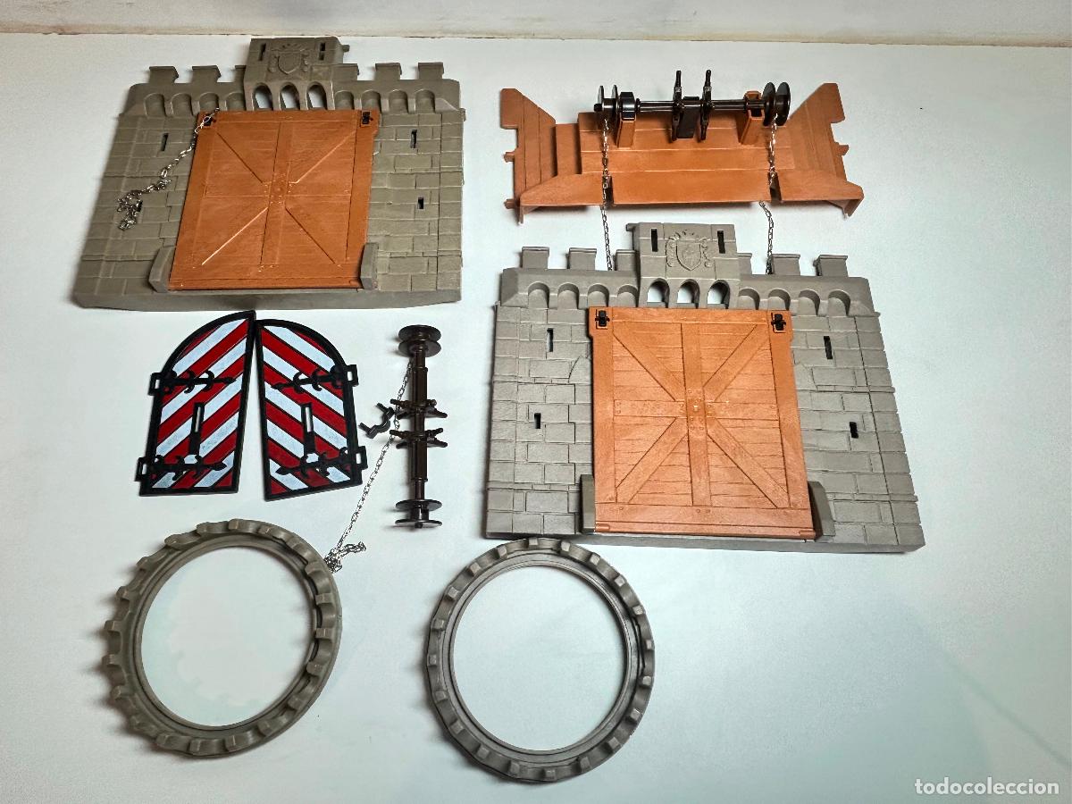 Playmobil: Playmobil 3665 3666 puerta castillo medieval