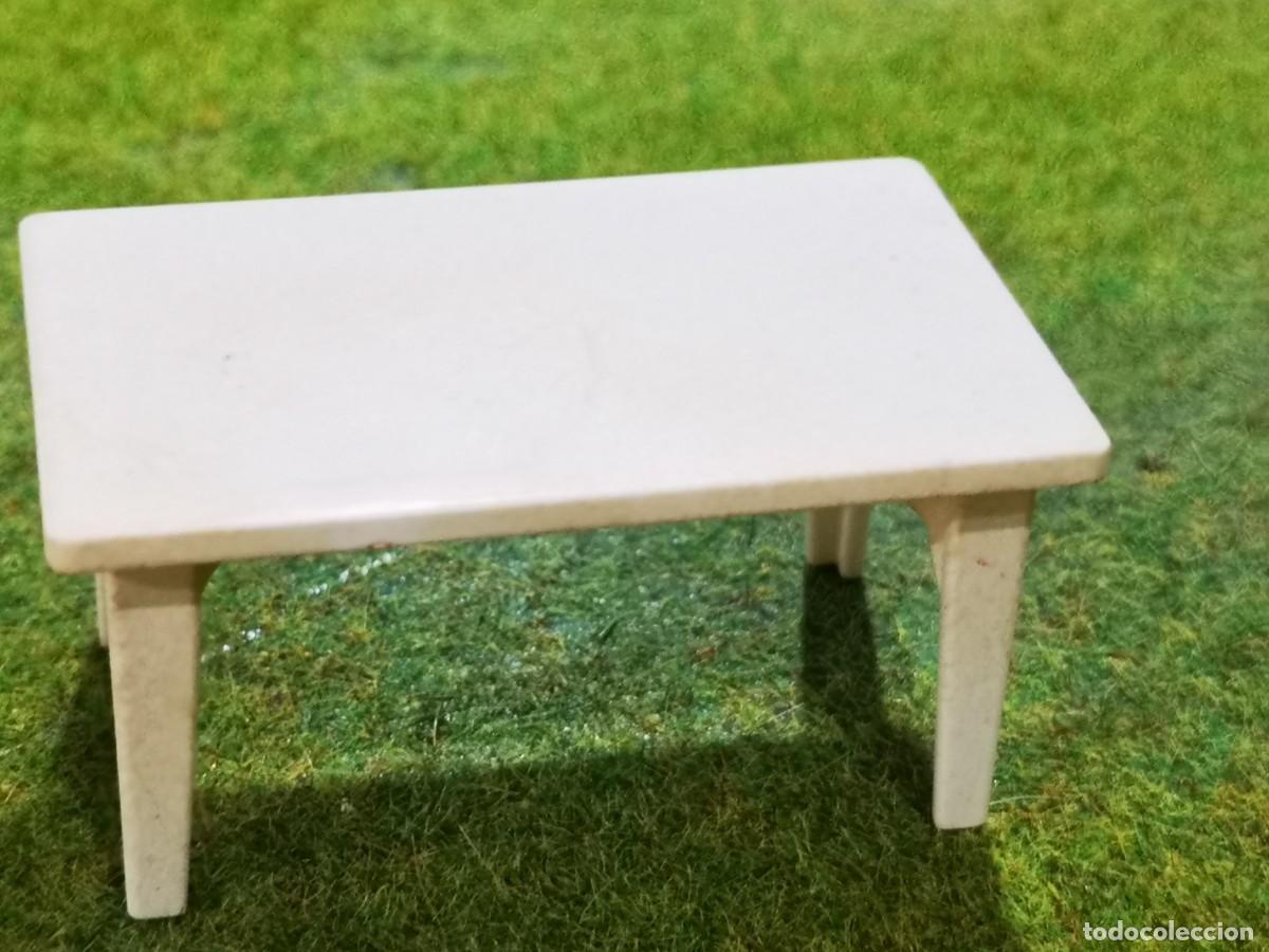 Playmobil: Playmobil mesa blanca esctitorio victoriano mueble casa mansion Pil