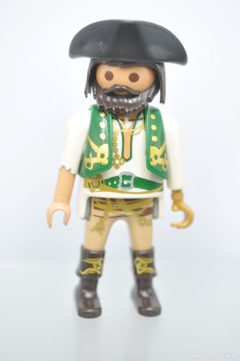 Playmobil: wsk078 Playmobil, figura hombre, pirata