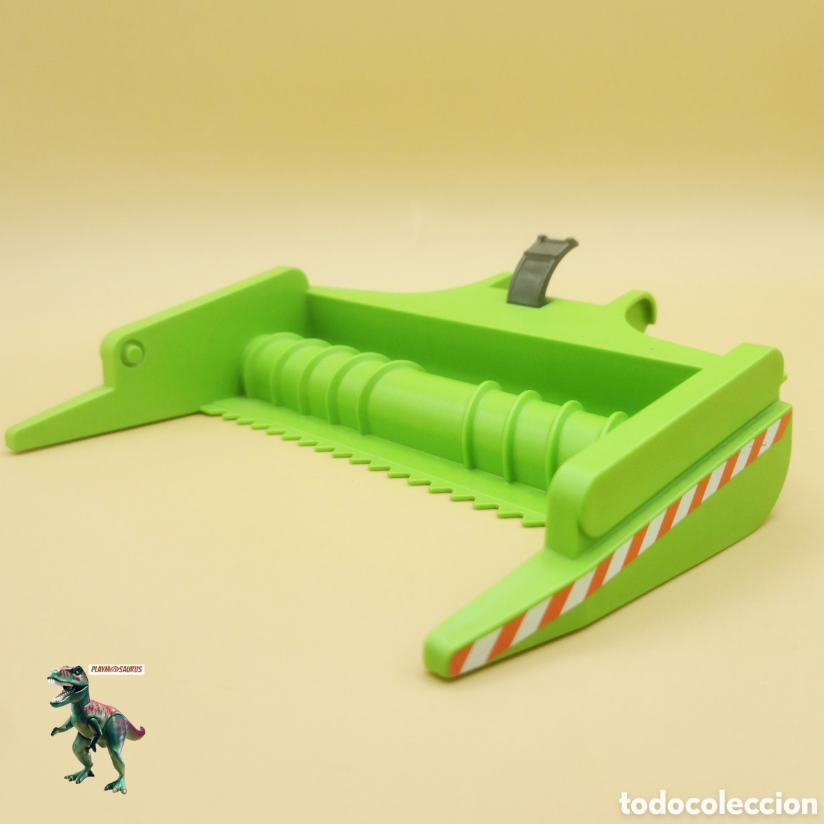 Playmobil: Playmobil 9532 tractor maquina cosechadora parte delantera sujecion rodillo 30646585 carroceria