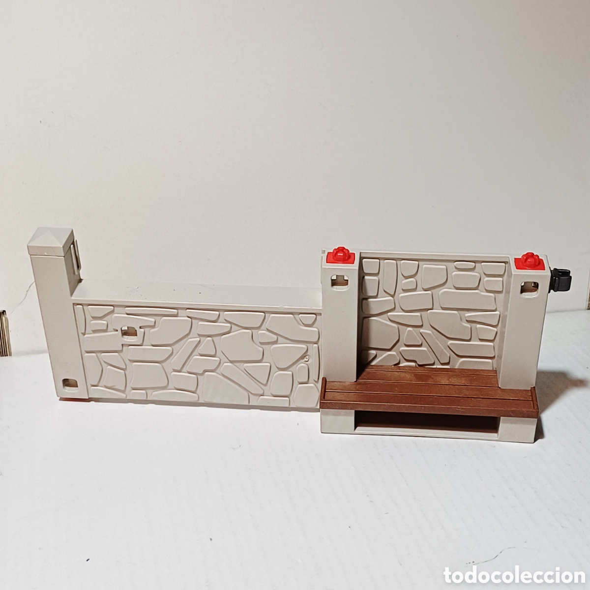 Playmobil: Pieza playmobil muro estacion de lavado pony caballos country ref. 5225