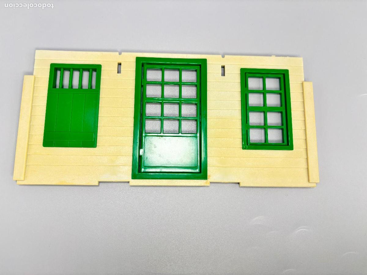 Playmobil: Playmobil 3423 fachada con puerta y ventana oficina oeste