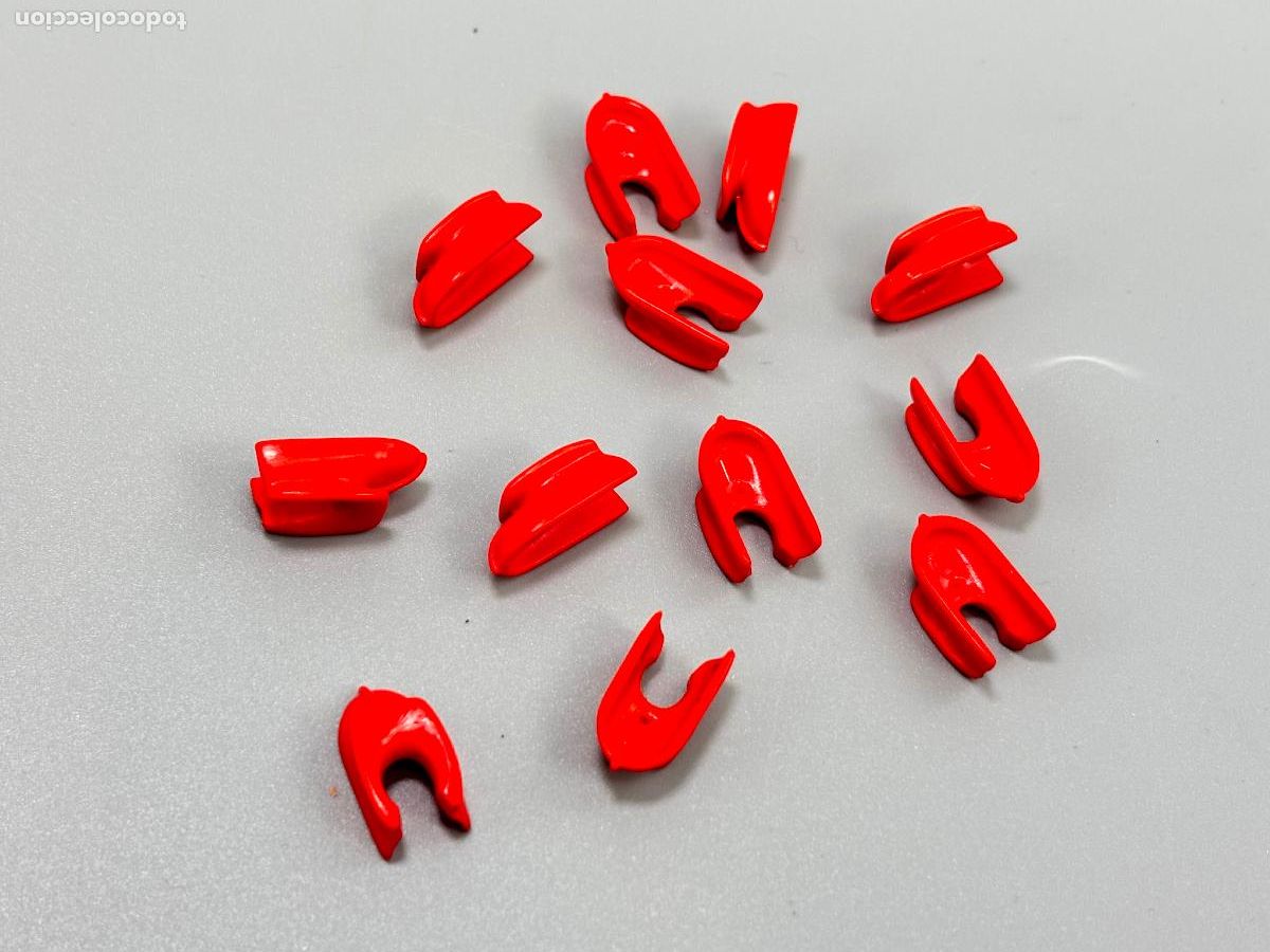 Playmobil: Playmobil lote zapato rojo 6 pares izquierdo y derecho indio