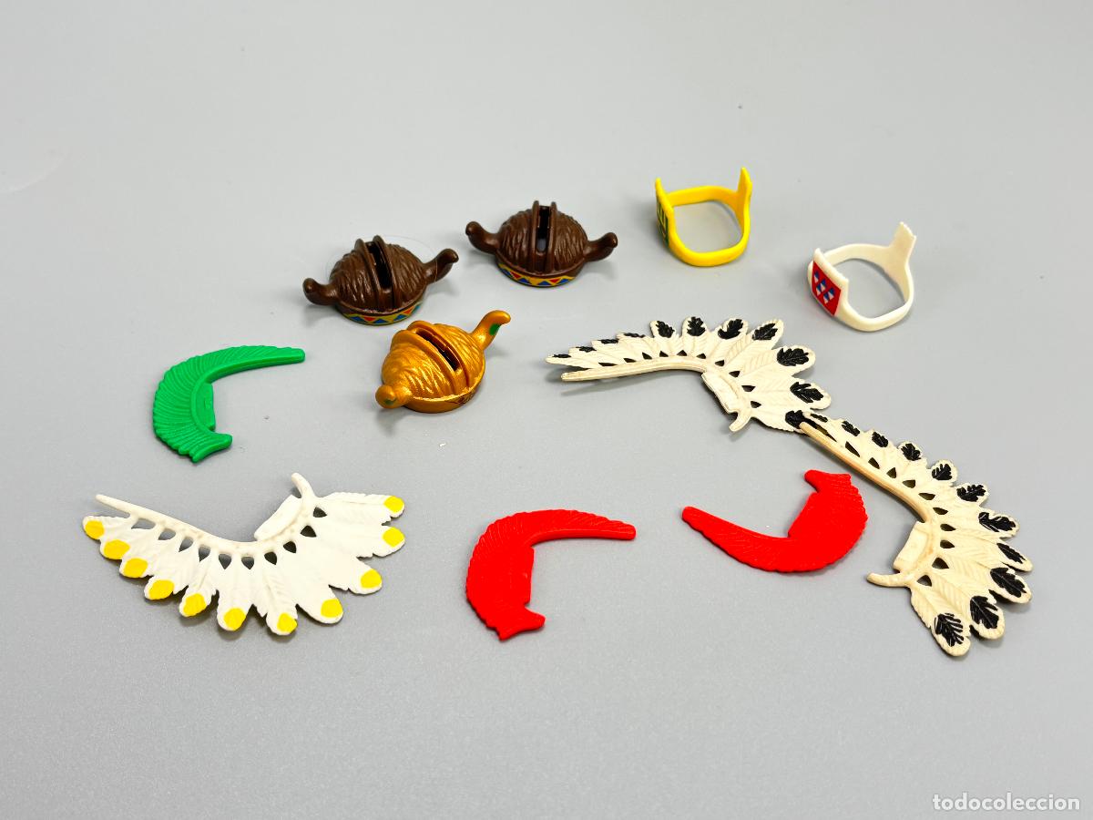 Playmobil: Playmobil lote pluma con sombrero indio