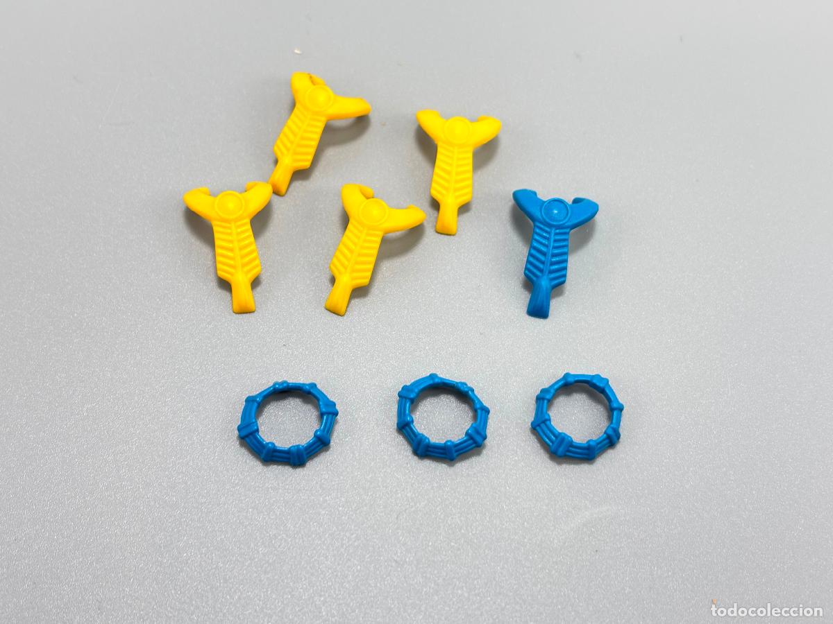 Playmobil: Playmobil lote collar indio amarillo y azul indio
