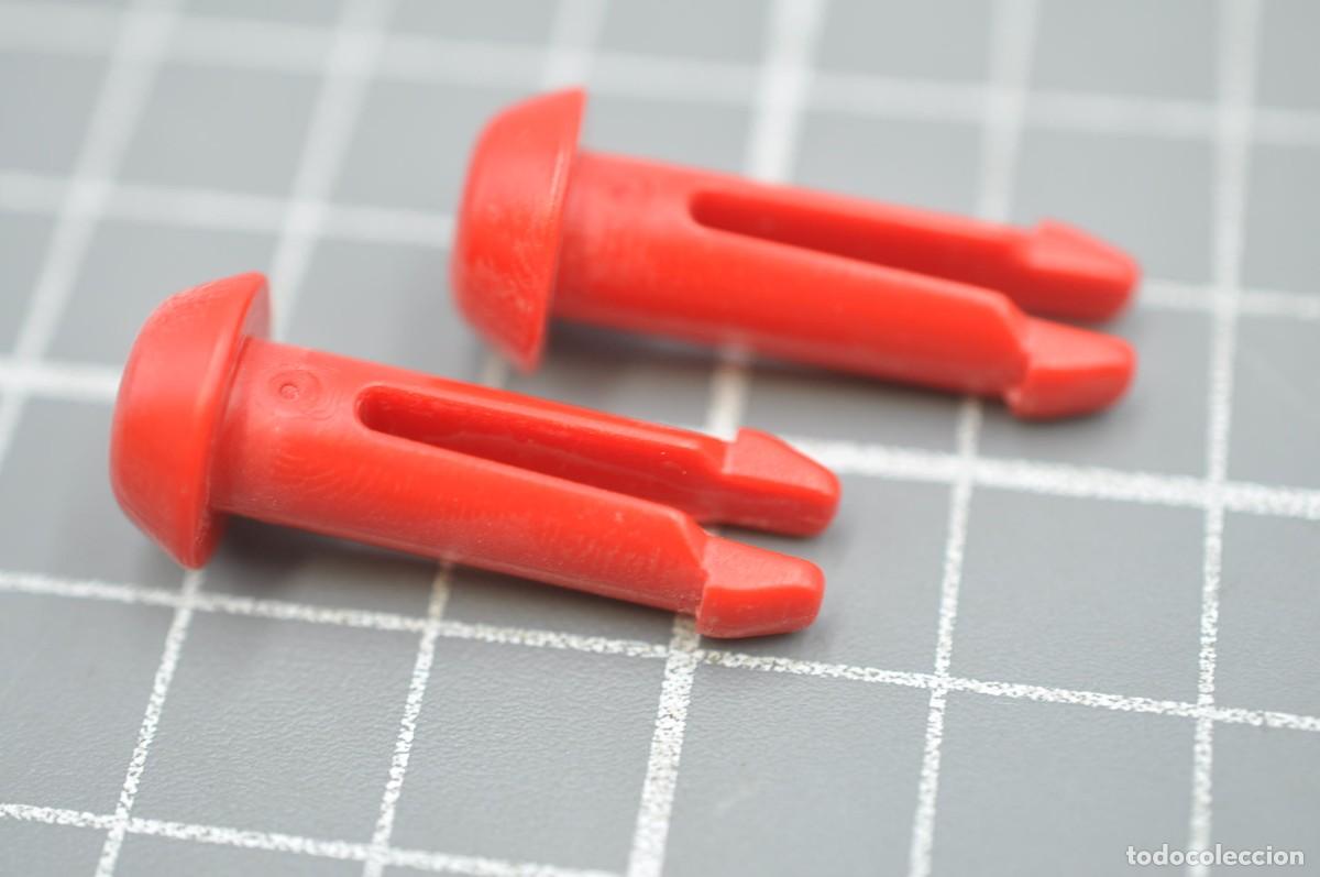 Playmobil: wsk079 Playmobil, 2 pins rojos h&eacute;lice avioneta 3457,3788,7590