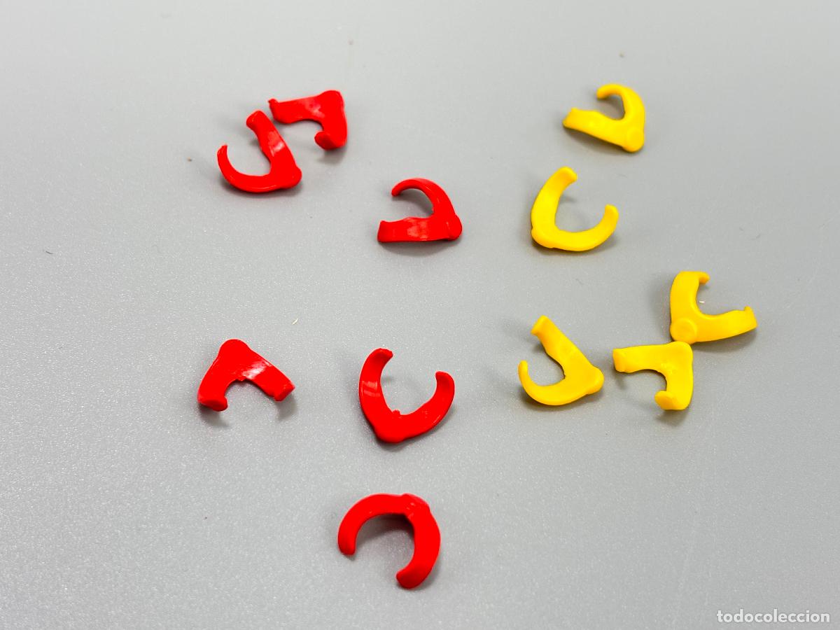 Playmobil: Playmobil lote pa&ntilde;uelo rojo amarillo ni&ntilde;o ni&ntilde;a india