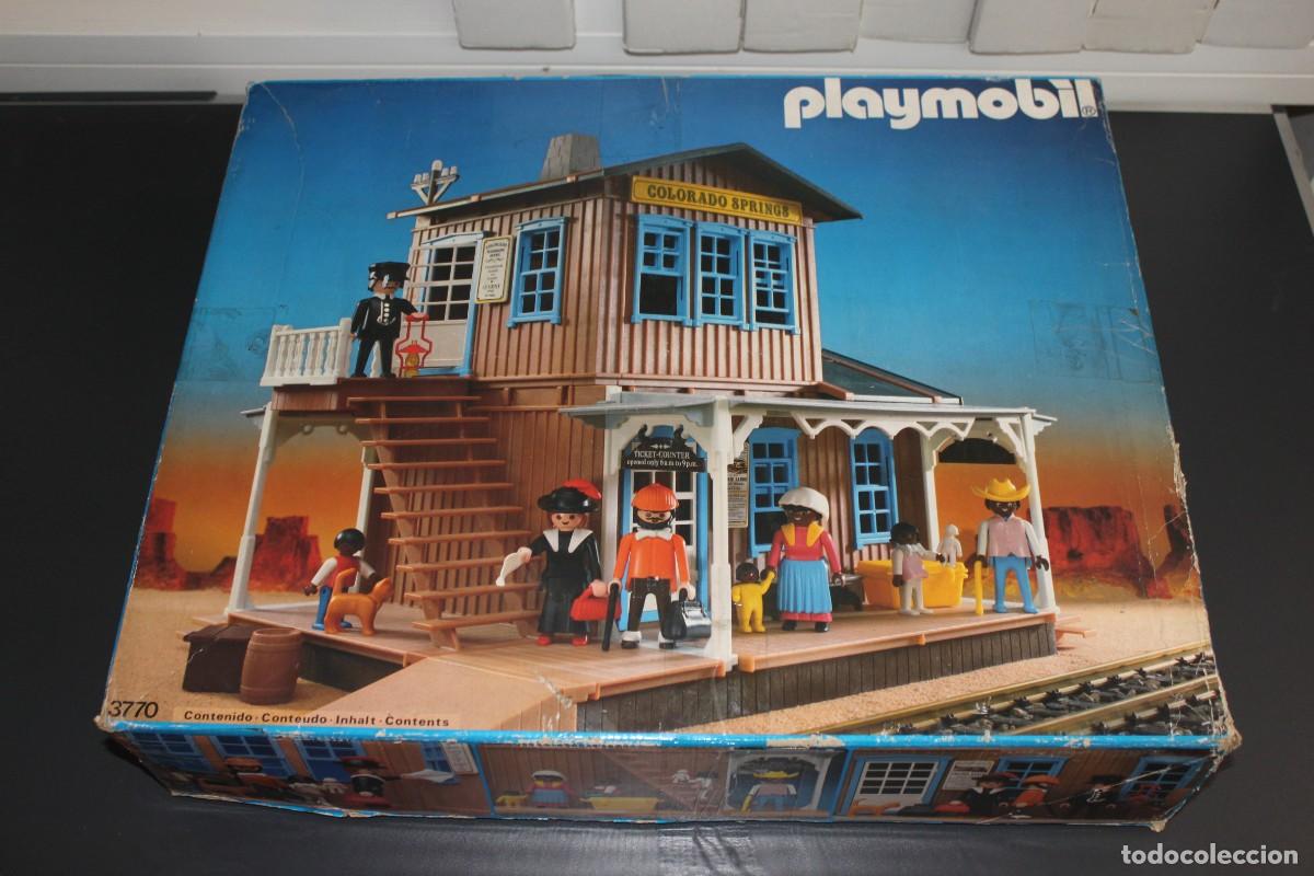Playmobil: Playmobil ref. 3770 ESTACI&Oacute;N COLORADO SPRINGS. Falta alguna cosa. Leer