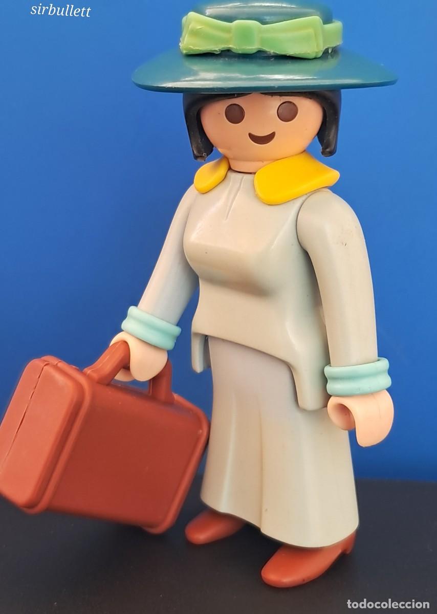 Playmobil: Figura mujer victoriana. Playmobil. Viajera oeste