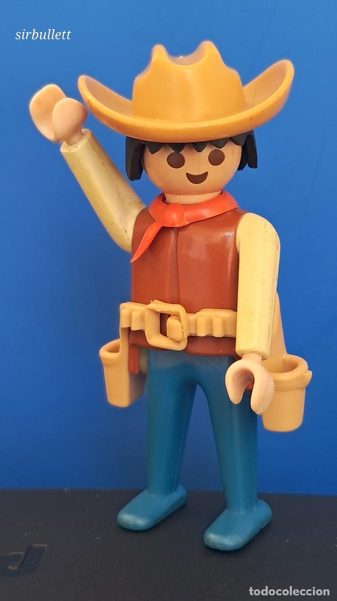 Playmobil: Figura cl&aacute;sica vaquero pistolero. Compatible 3304