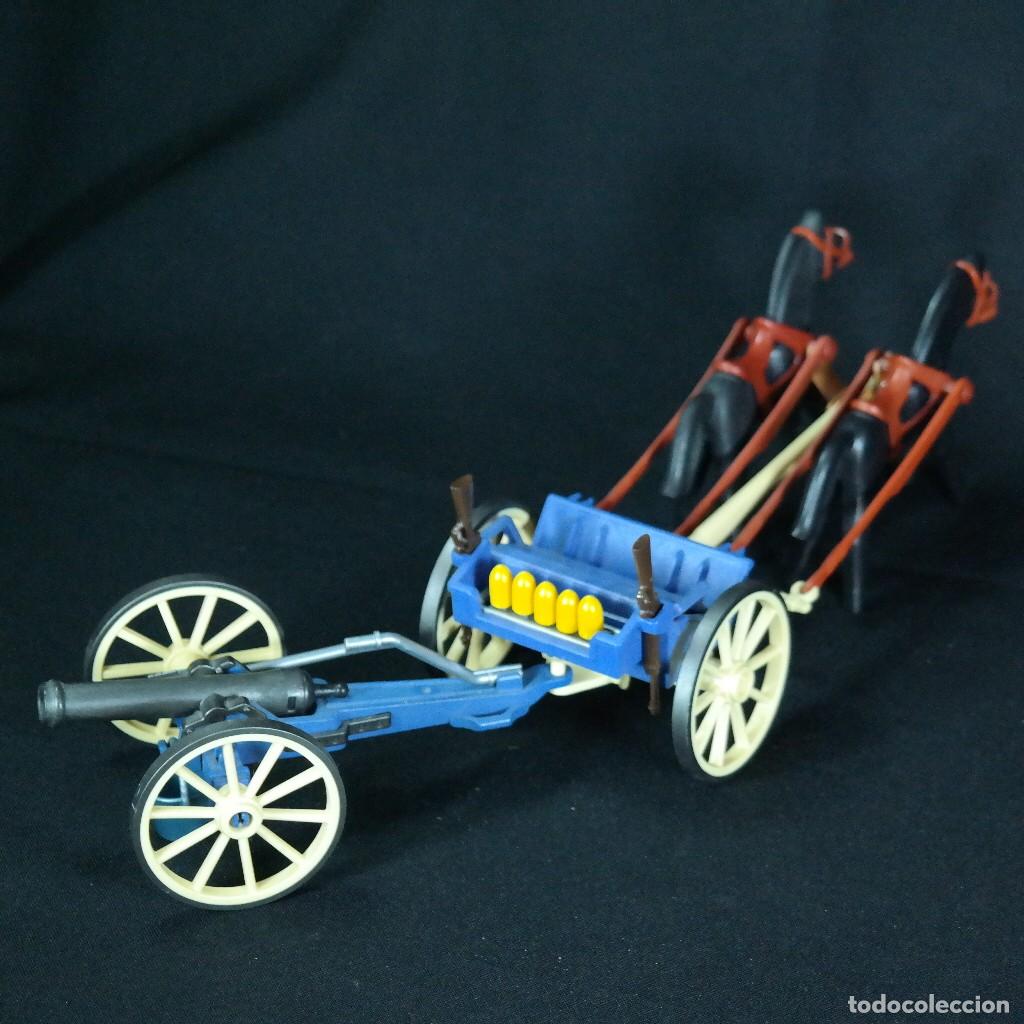 Playmobil: Playmobil carro y ca&ntilde;on confederados ☼