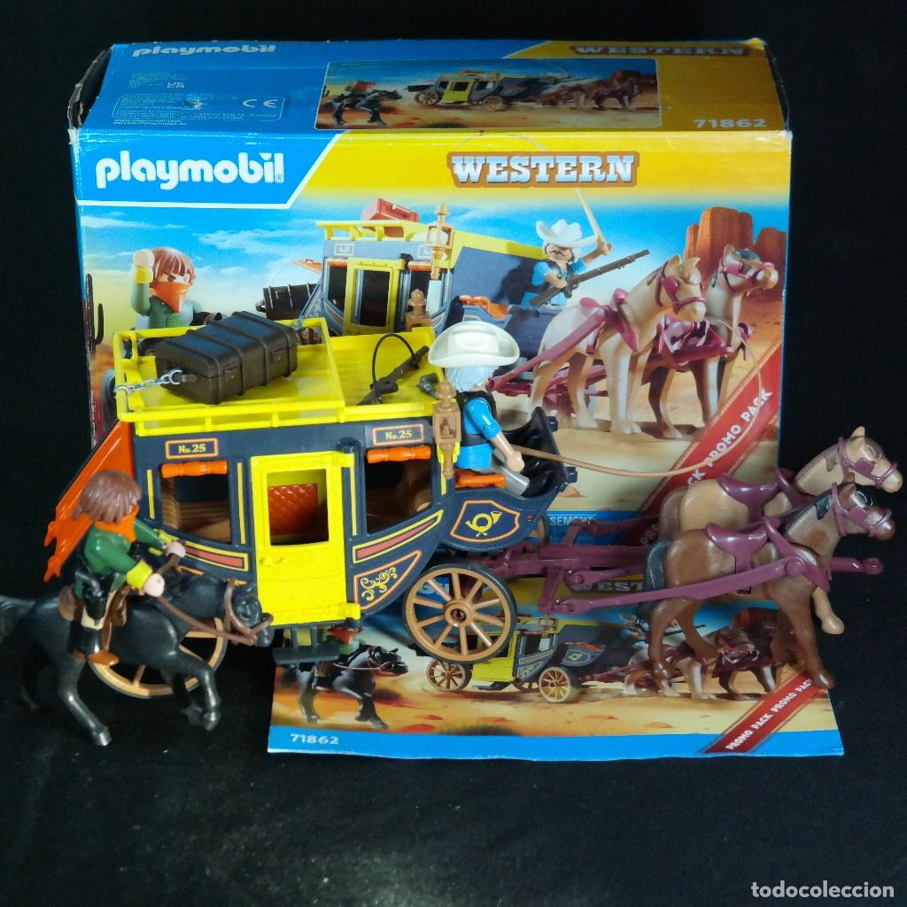 Playmobil: Playmobil Diligencia de oeste ref.70862 con caja ☼