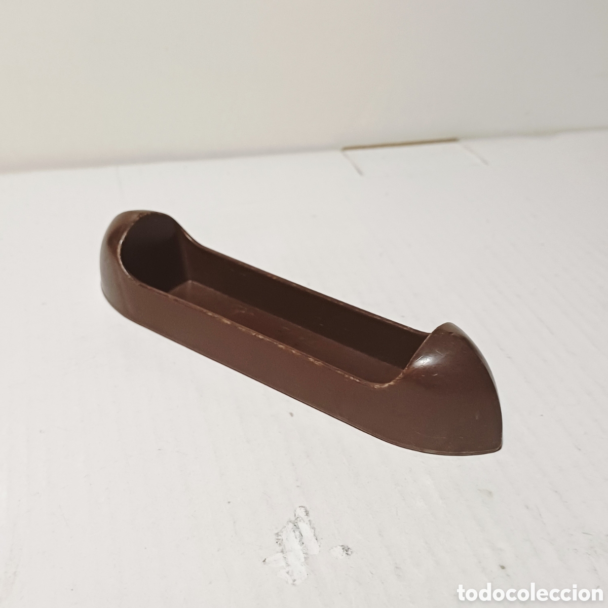 Playmobil: Piezs Playmobil canoa marron oscuro indio oeste western ref. 3483