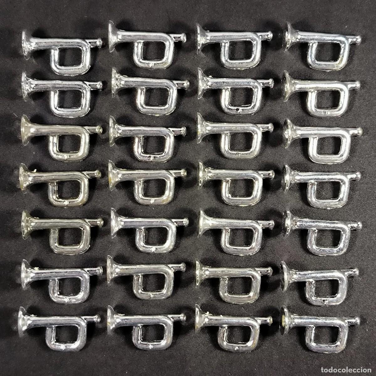 Playmobil: Playmobil trompetas cromadas plateadas ☼