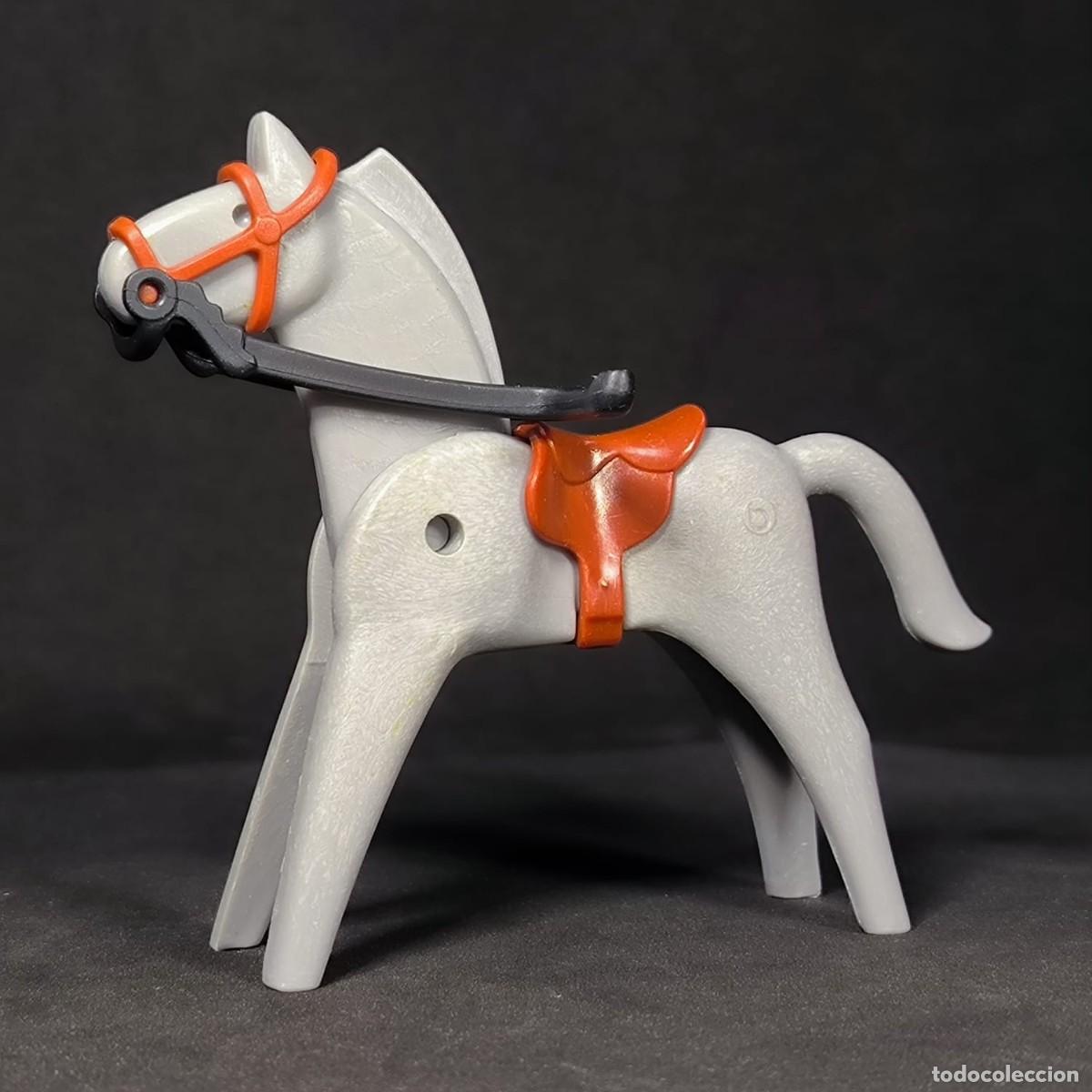 Playmobil: Playmobil caballo gris ☼