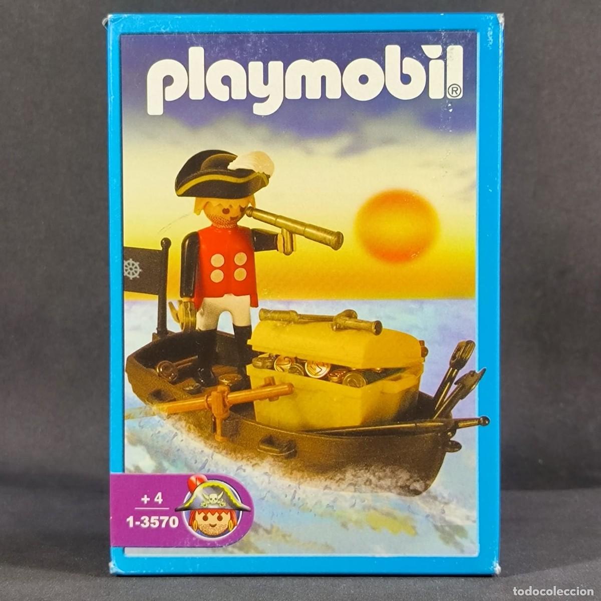Playmobil: Playmobil pirata con bote ref.1-3570 Antex caja cerrada ☼