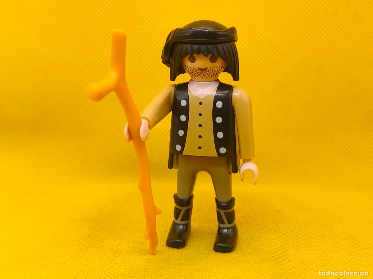 Playmobil: Playmobil Pastor, aldeano, figura para bel&eacute;n