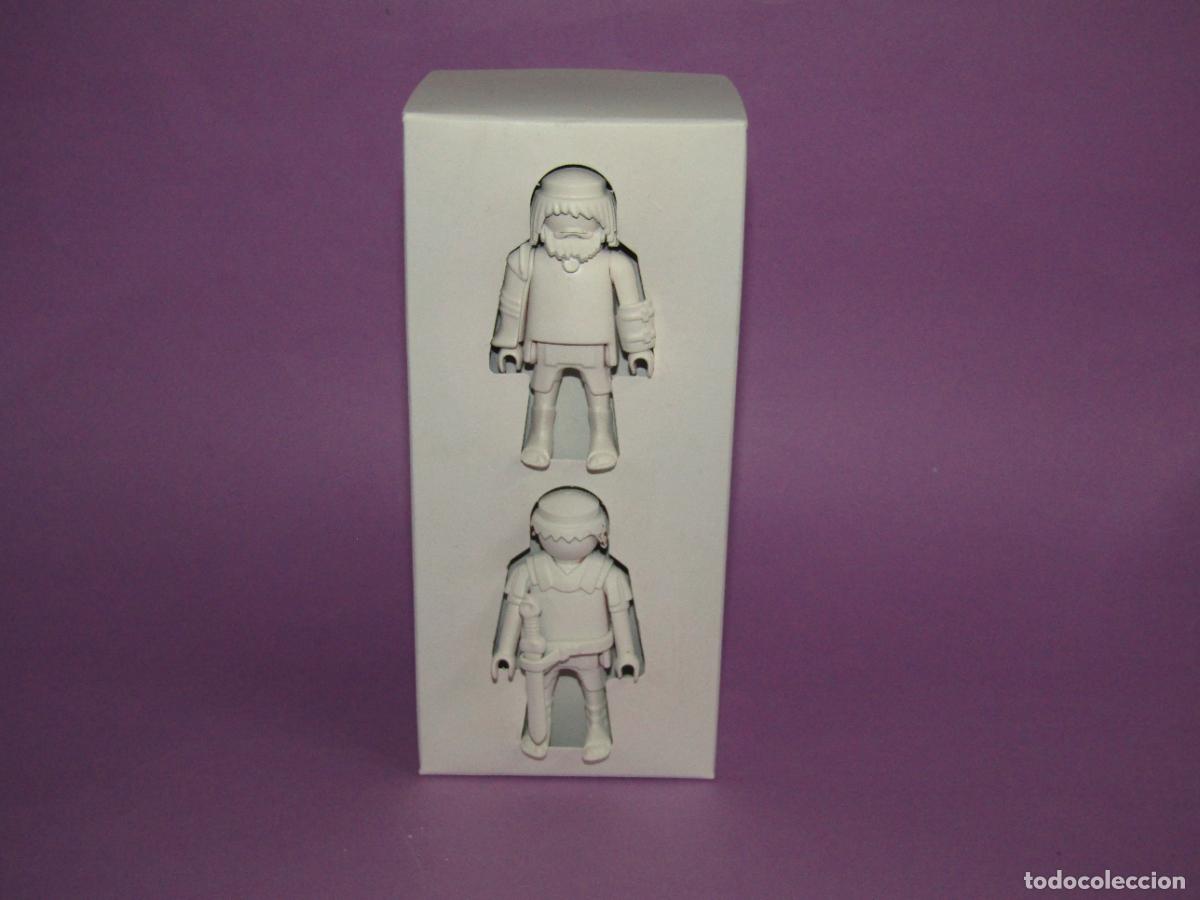 Playmobil: Pareja de Figuras Pintadas en Blanco de PLAYMOBIL