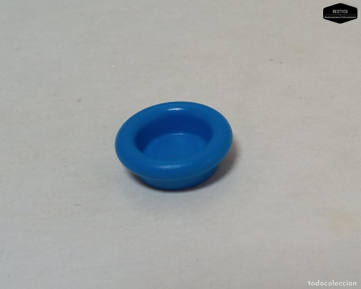Playmobil: Playmobil - Plato Comedero Animales Color Azul