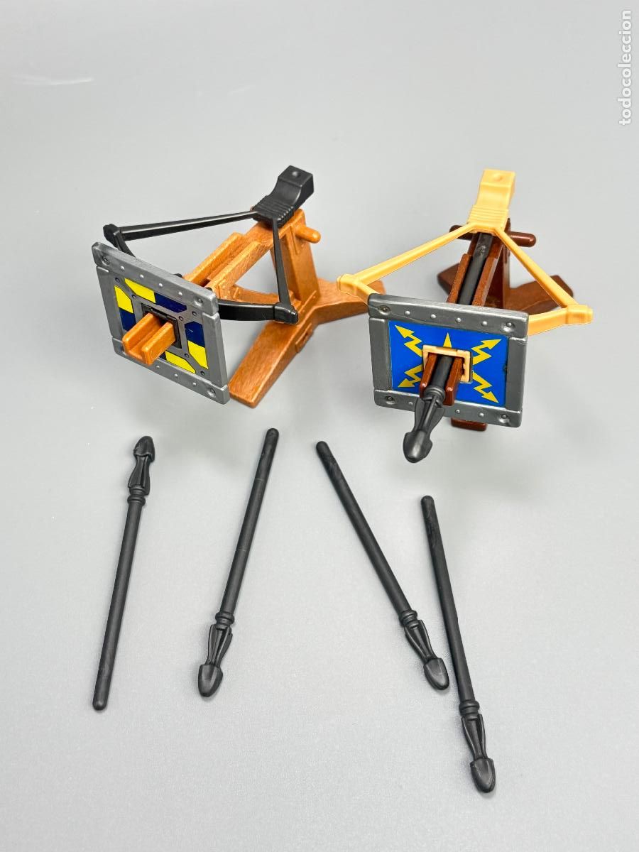 Playmobil: Playmobil lote ballesta medieval con proyectiles