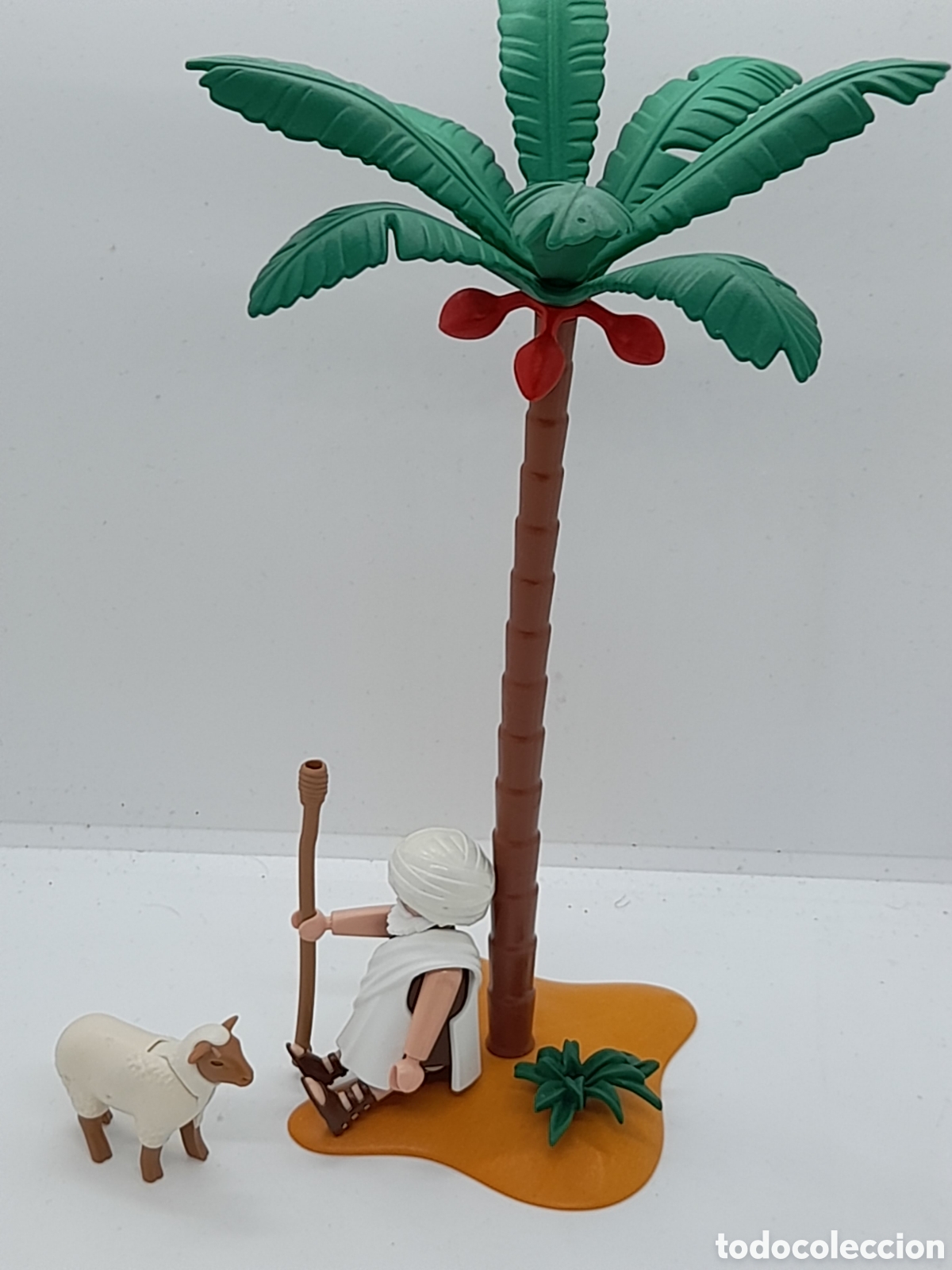 Playmobil: PLAYMOBIL. PASTOR, PALMERA. IDEAL BELEN, DIORAMAS