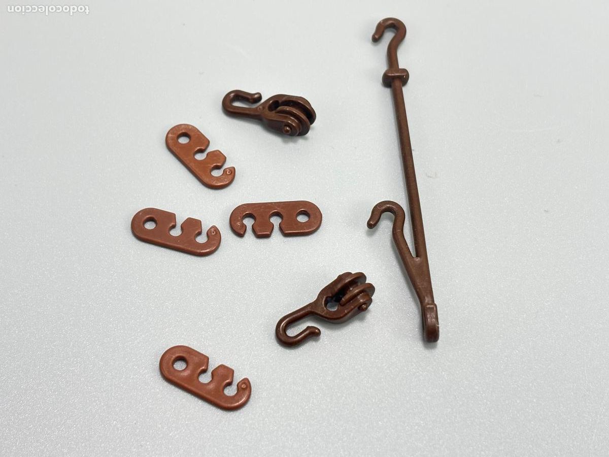 Playmobil: Playmobil lote sujeccion cuerda polea y tirante