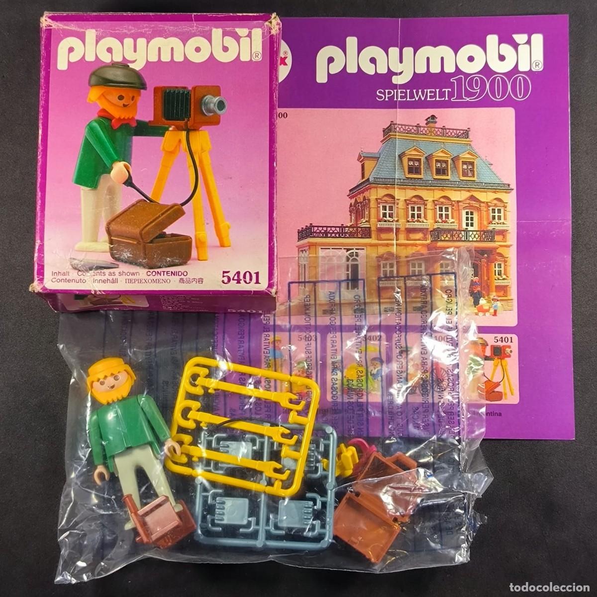 Playmobil: Playmobil fotografo victoriano ref.5401 con caja ☼