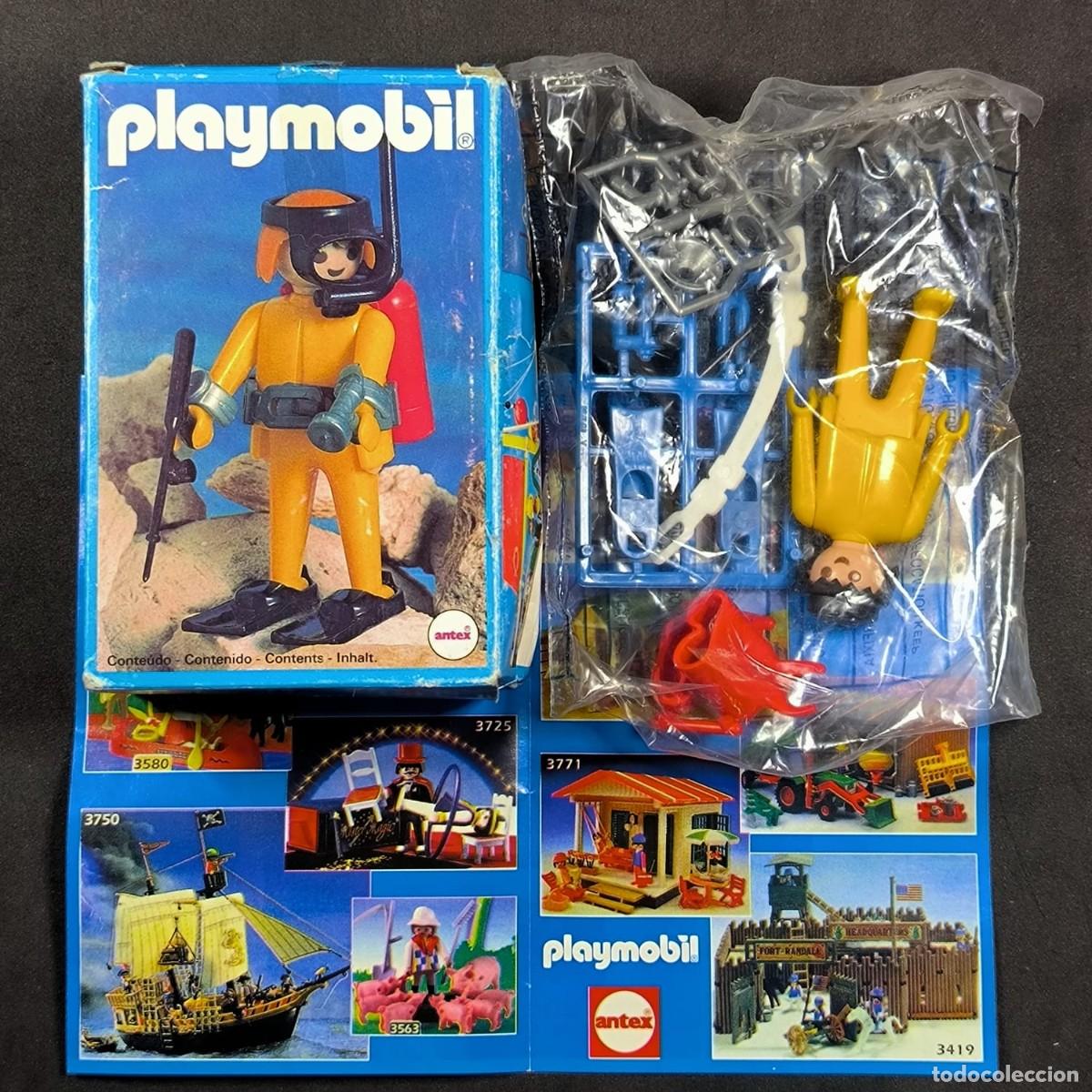 Playmobil: Playmobil buzo ref.3807 con caja ☼