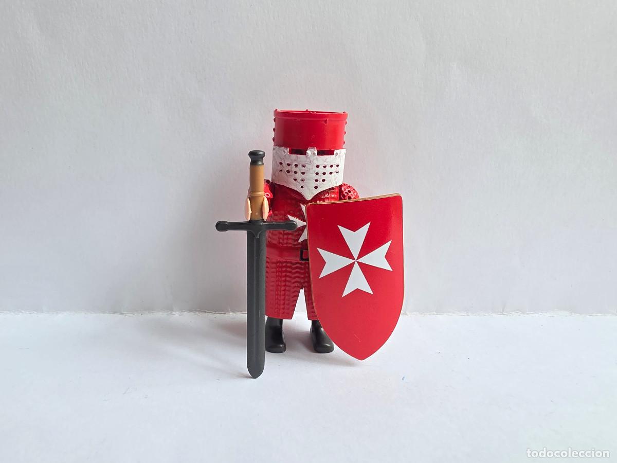Playmobil: Playmobil Caballero templario custom teutonico cruzado 3666 3667 medieval cruzadas castillo malta