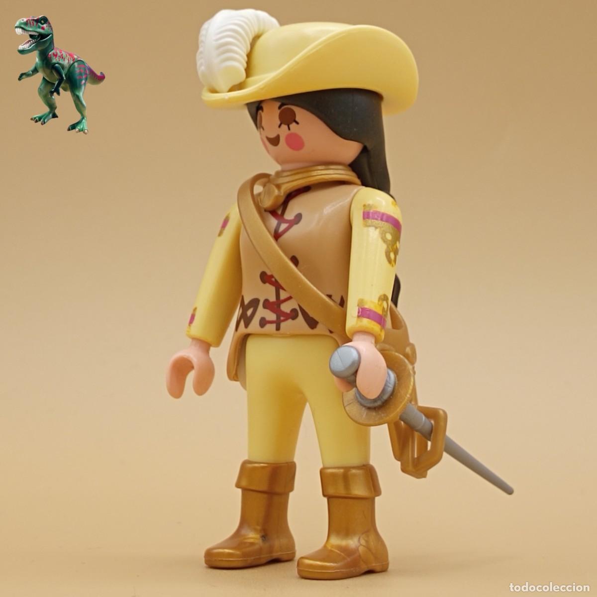Playmobil: Playmobil figura mujer mosquetera espadachin duelista marinera capitana pirata