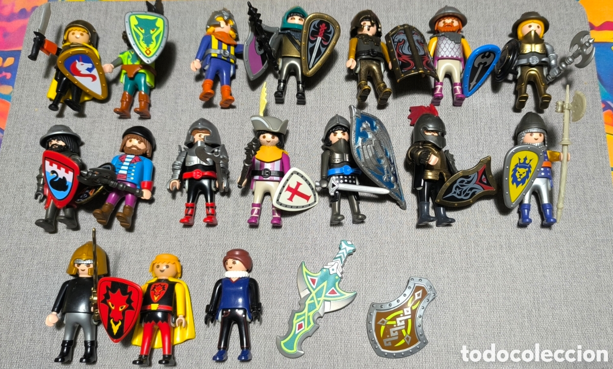 Playmobil: Lote Playmobil figuras medievales