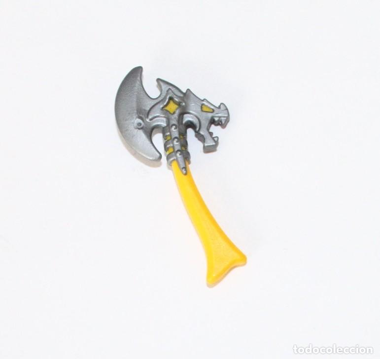 Playmobil: PLAYMOBIL MEDIEVAL ARMA HACHA GRANDE VIKINGO GUERRERO