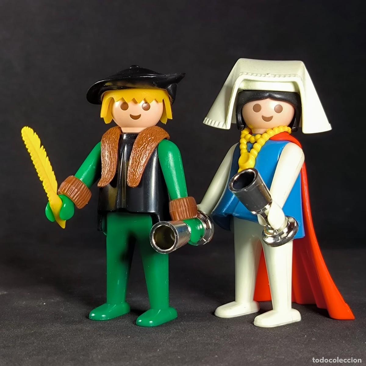 Playmobil: Playmobil escribano y doncella medieval ☼