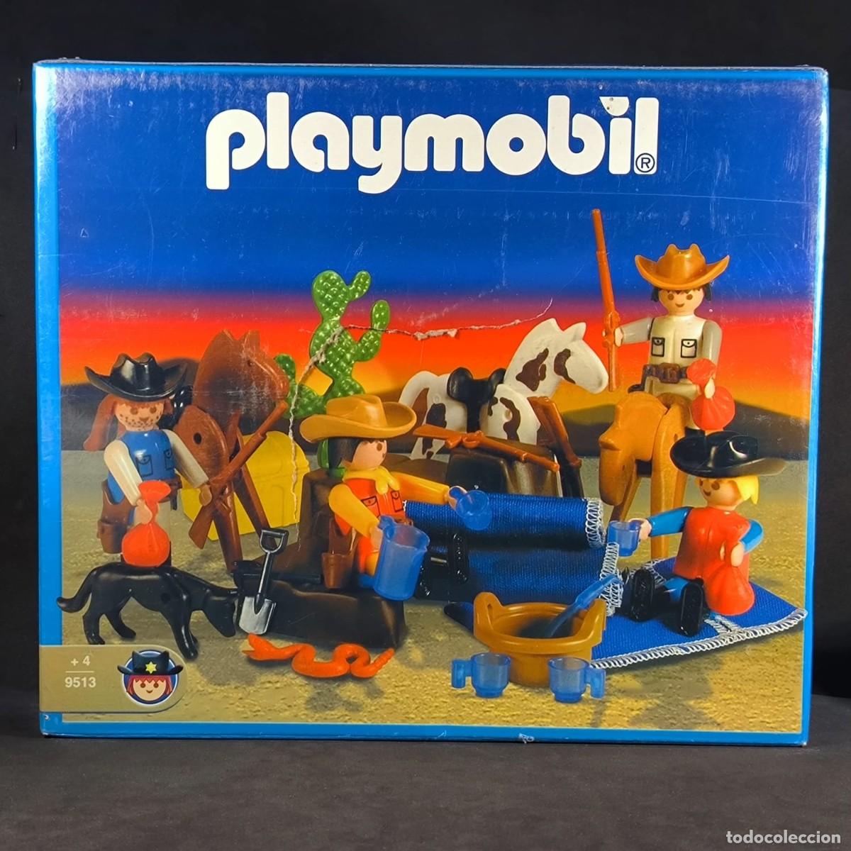 Playmobil: Playmobil vaqueros ref.9513 con caja en folio ☼