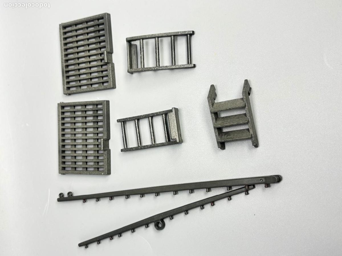 Playmobil: Playmobil lote pieza soporte vela escalera y puerta bodega barco pirata