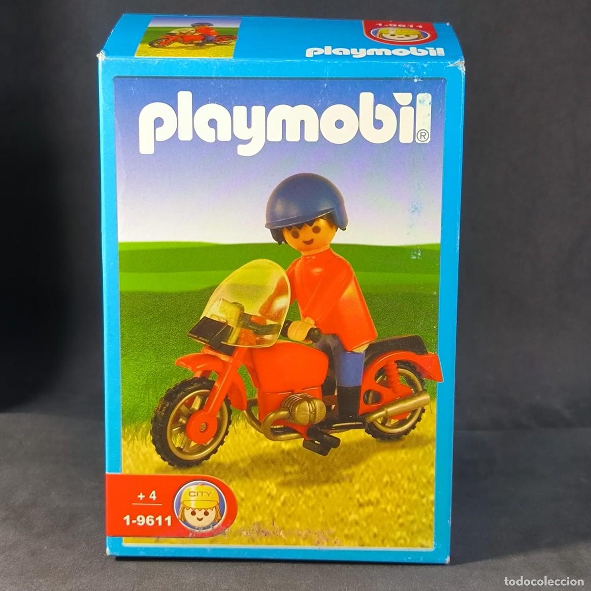 Playmobil: Playmobil moto ref. 1-9611 con caja ☼