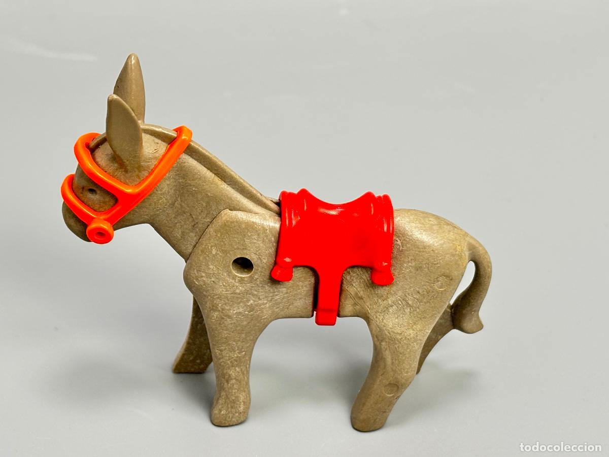 Playmobil: Playmobil burro con bocado y silla